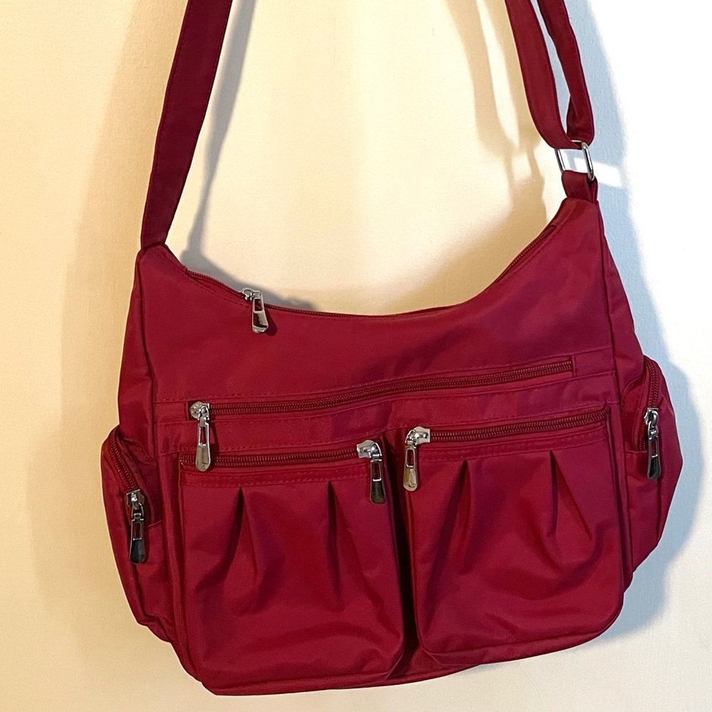 Scarlett Brand Cherry Red Shoulder Bag